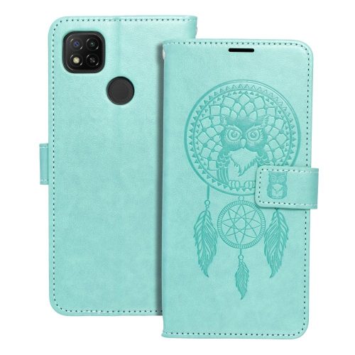 MEZZO Book case for XIAOMI Redmi 9C / 9C NFC dreamcatcher green