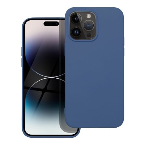 SILICONE case for IPHONE 14 Pro Max blue