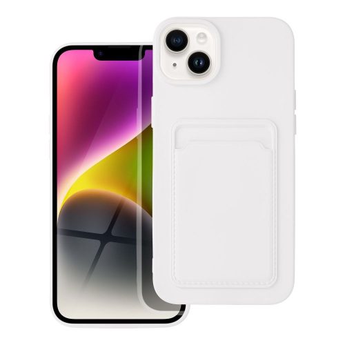 CARD case for IPHONE 14 Plus white