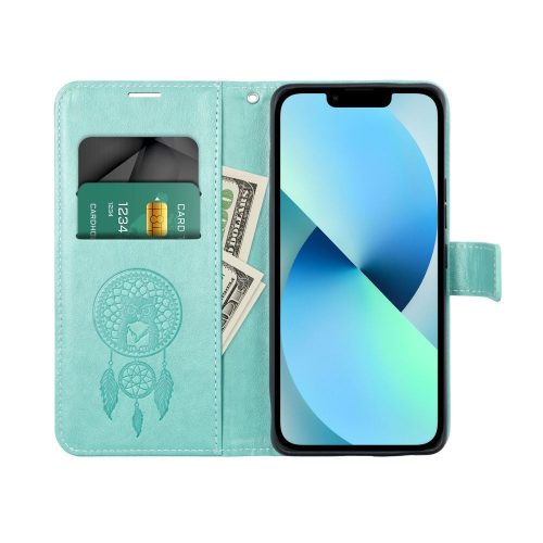 MEZZO Book case for SAMSUNG A23 5G dreamcatcher green