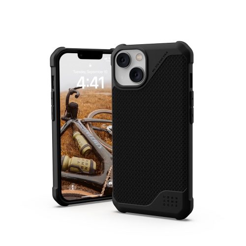 ( UAG ) Urban Armor Gear Metropolis LT case for IPHONE 14 PLUS compatible with MagSafe kevlar black