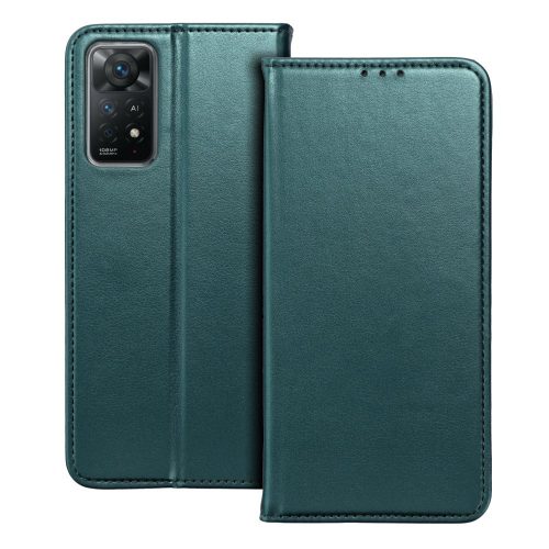 SMART MAGNETO Book case for XIAOMI 12T / 12T Pro dark green