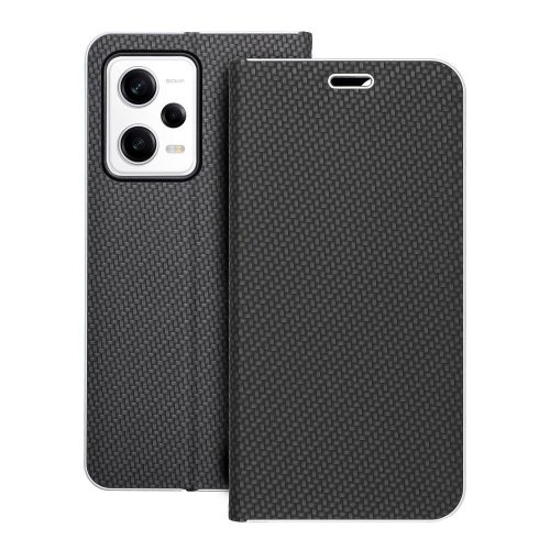 LUNA Book Carbon for XIAOMI Redmi Note 12 Pro 5G black