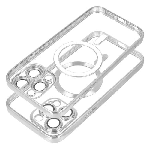 ELECTRO MAG COVER case compatible with MagSafe for IPHONE 11 silver