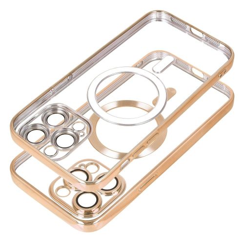 ELECTRO MAG COVER case compatible with MagSafe for IPHONE 11 Pro gold