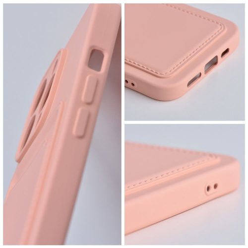 CARD case for IPHONE 15 Pro pink