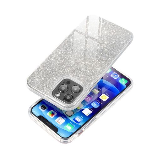 SHINING Case for IPHONE 15 Pro silver