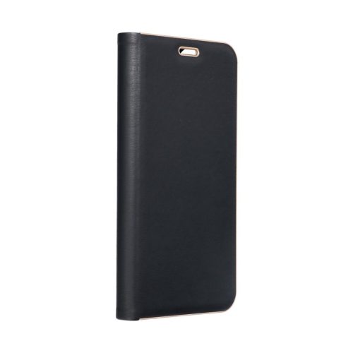 LUNA Book Gold for IPHONE 15 black