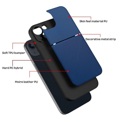 NOBLE case for IPHONE 15 Pro blue