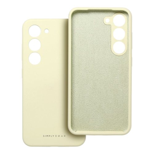 ROAR case CLOUD SKIN for SAMSUNG A14 4G / A14 5G Light Yellow