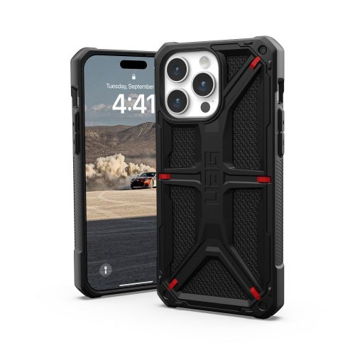 (UAG) Urban Armor Gear Monarch for IPHONE 15 PRO MAX kevlar black