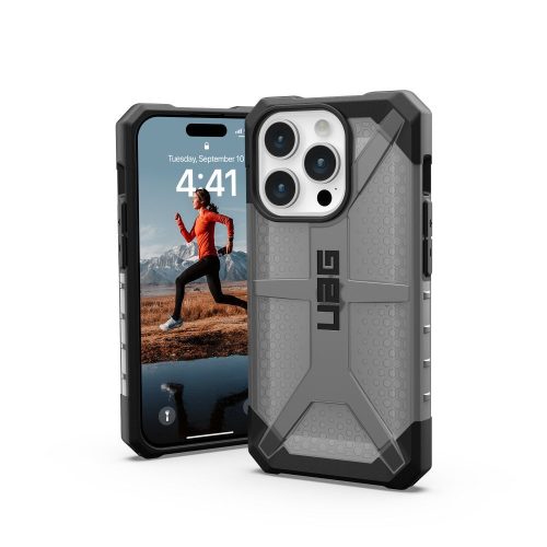 (UAG) Urban Armor Gear Plasma case for IPHONE 15 PRO ash