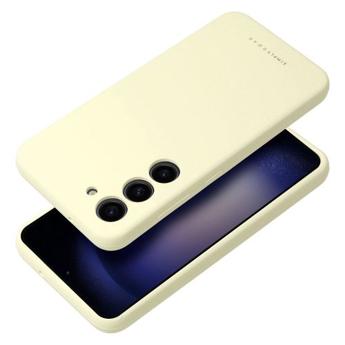 Roar Cloud-Skin Case - for Samsung Galaxy S24 Ultra 5G Light Yellow