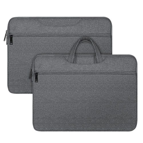 DUX DUCIS bag LBTC for laptop 14-15,4" Horizontal Handbag dark grey