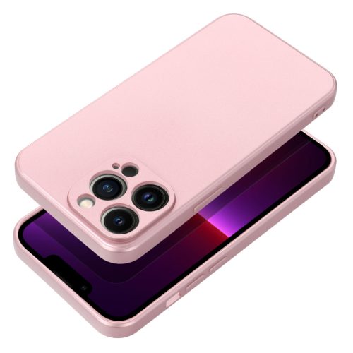 METALLIC Case for IPHONE 16 Pro pink