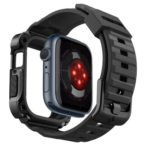 SPIGEN case TOUGH ARMOR ”PRO” for APPLE Watch 7 / 8 / 9 (45 mm) metal black