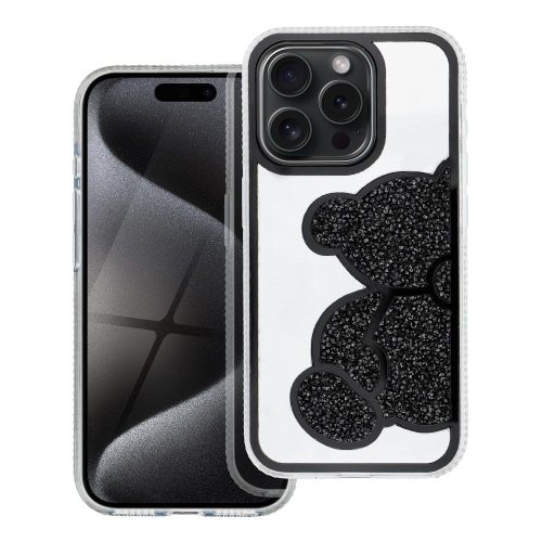 TEDDY BEAR Case for IPHONE 16 Plus black