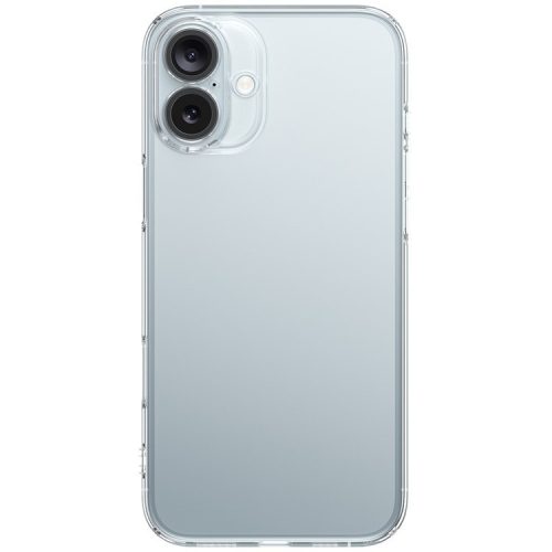 BASEUS Simple Series For iPhone 16 Back Cover Lens Protection Transparent TPU+Glass Phone Case