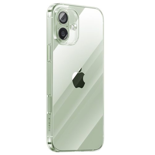 BASEUS Simple Series For iPhone 16 Case Anti-Drop Transparent Soft TPU Cell Phone Cover