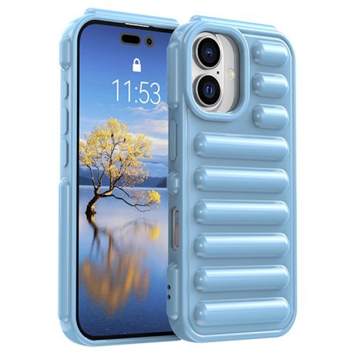 Capsule Series for iPhone 16 Case Protective TPU Phone Cover - Blue