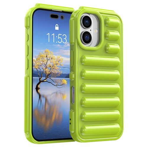 Capsule Series for iPhone 16 Case Protective TPU Phone Cover - Green