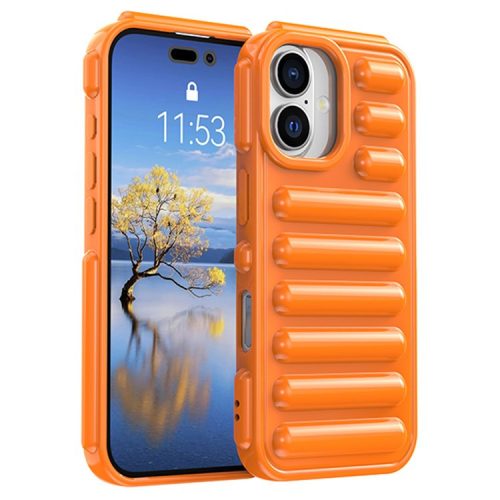 Capsule Series for iPhone 16 Case Protective TPU Phone Cover - Orange