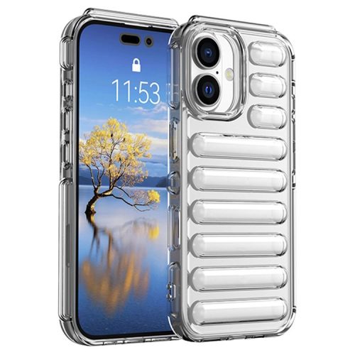 Capsule Series for iPhone 16 Case Protective TPU Phone Cover - Transparent