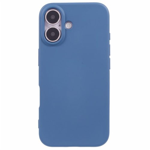 For iPhone 16 Case Arc Edge 2.0mm TPU Protective Phone Cover - Blue