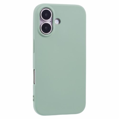 For iPhone 16 Case Arc Edge 2.0mm TPU Protective Phone Cover - Green