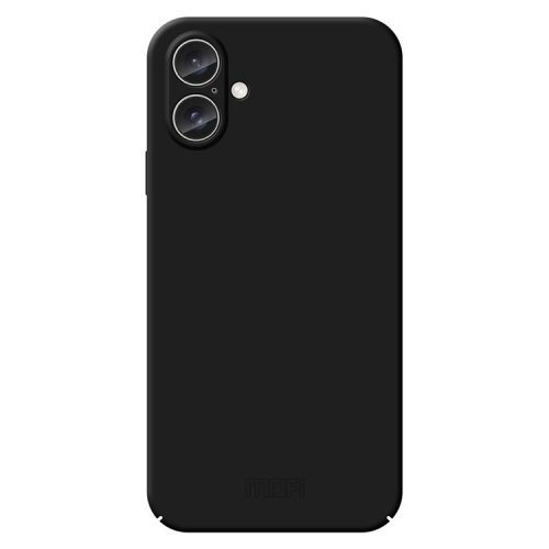 MOFI JK Qin Series For iPhone 16 Case TPU+Acrylic Phone Cover Skin Touch Feeling - Black