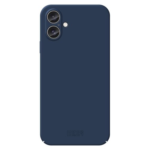 MOFI JK Qin Series For iPhone 16 Case TPU+Acrylic Phone Cover Skin Touch Feeling - Blue