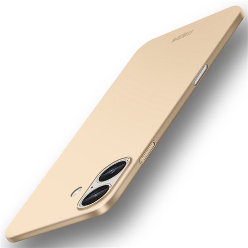 MOFI Shield Matte Series for iPhone 16 Case Ultra Slim PC Protective Cover - Gold