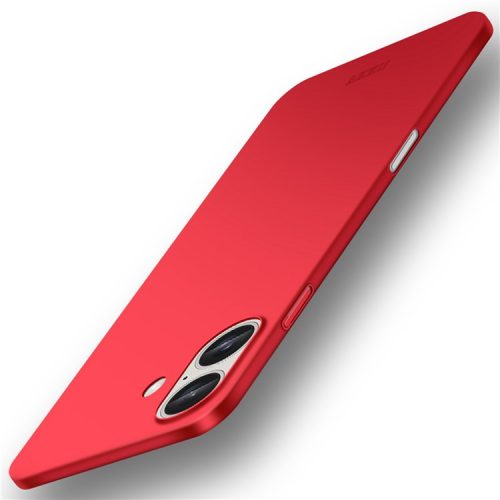 MOFI Shield Matte Series for iPhone 16 Case Ultra Slim PC Protective Cover - Red