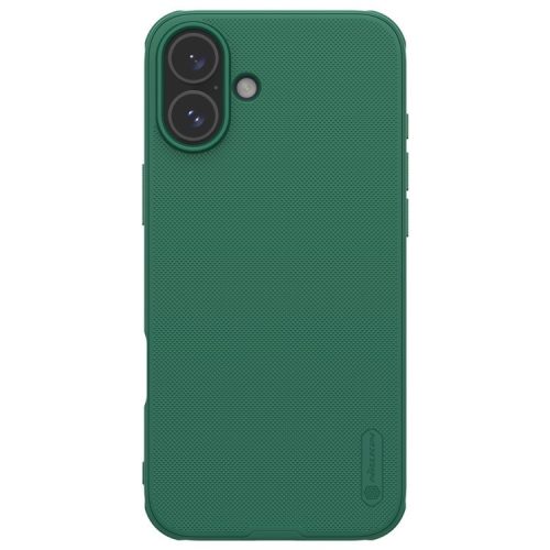 NILLKIN Frosted Shield Pro For iPhone 16 Case Matte PC+TPU Phone Cover - Green