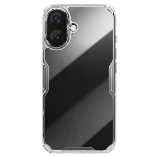 NILLKIN Pro Series for iPhone 16 Case TPU+PC Ultra Clear Phone Case - Transparent