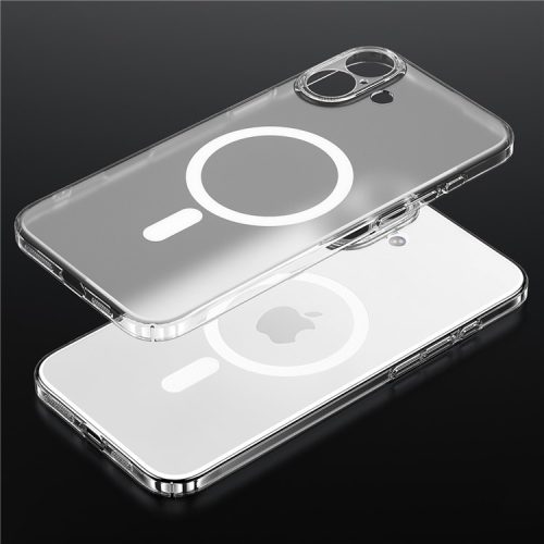 SULADA For iPhone 16 Case Compatible with MagSafe PC+TPU Matte Translucent Back Cover