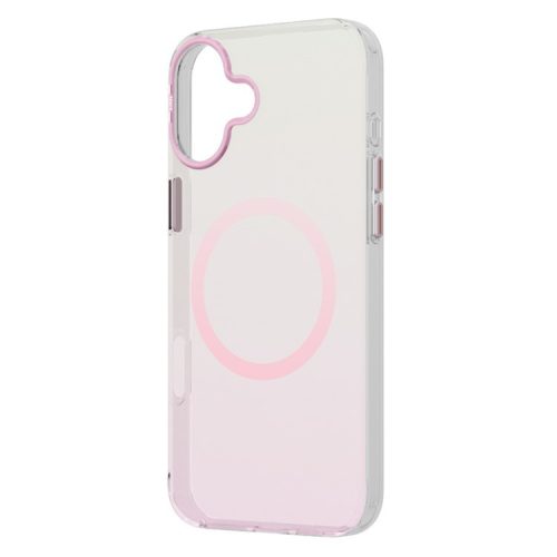 TGVI'S Grace Series For iPhone 16 Case Compatible with MagSafe Neon Color TPU+PC Phone Cover - Pink