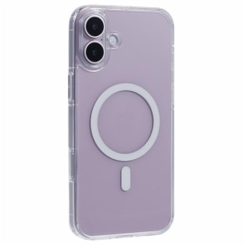 X-LEVEL Crystal Clear Series for iPhone 16 Case TPU+PC Phone Cover Compatible with MagSafe - Transparent