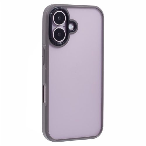 X-LEVEL For iPhone 16 Case Anti-Scratch PC+TPU Matte Phone Cover - Grey