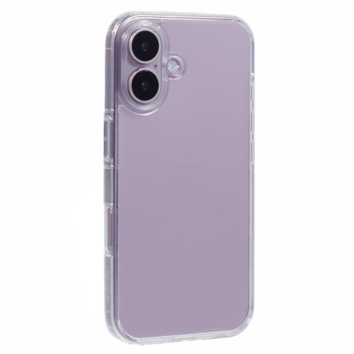 X-LEVEL For iPhone 16 Case Anti-Scratch PC+TPU Matte Phone Cover - Transparent