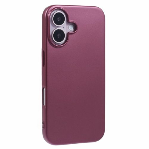 X-LEVEL Guardian Series For iPhone 16 Case TPU Protective Phone Cover with Matte Finish - Wine Red