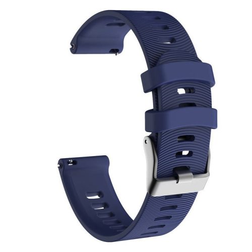 20mm Silicone Smart Watch Band for GarminMove Forerunner 245M/645M/Vivoactive 3t - Dark Blue