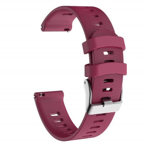 20mm Silicone Smart Watch Band for GarminMove Forerunner 245M/645M/Vivoactive 3t - Purple