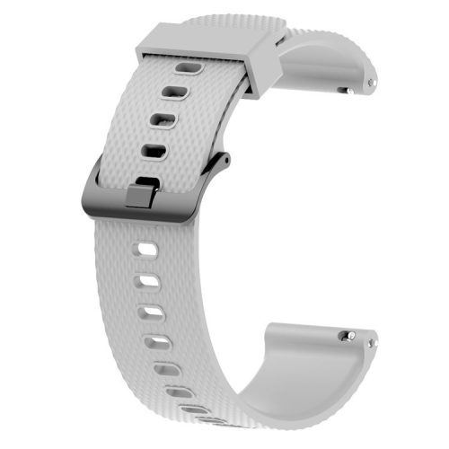 20mm Silicone Smart Watch Band Strap for GarminMove Luxe/Move Style/Move 3/Move Venu - Grey