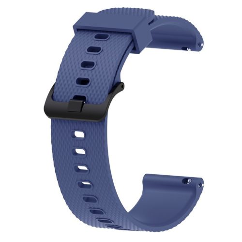 20mm Silicone Smart Watch Band Strap for GarminMove Luxe/Move Style/Move 3/Move Venu - Navy Blue