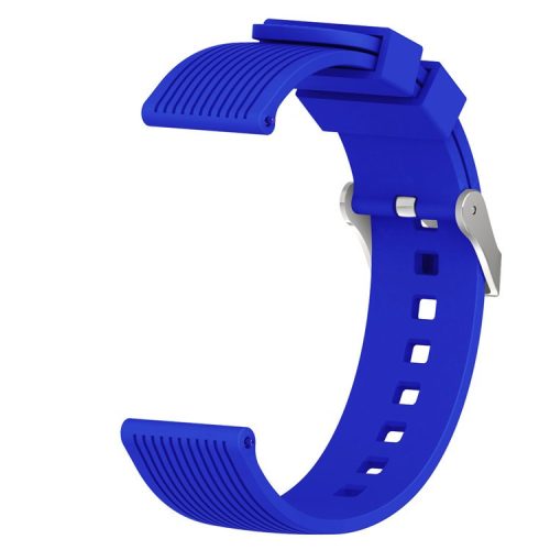 20mm Stripe Texture Silicone Smart Watch Band for GarminMove Luxe/Move Style/Move 3/Move Venu - Baby Blue