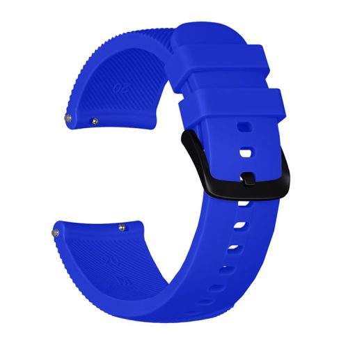 20mm Twill Texture Silicone Smart Watch Strap for GarminMove Luxe/Move Style/Move 3/Move Venu - Baby Blue