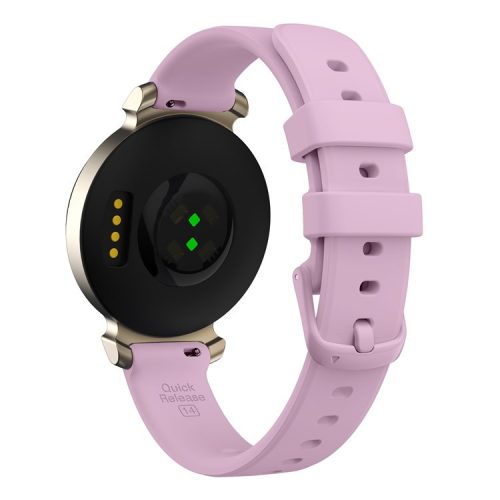 For Garmin Lily Silicone Watch Strap Adjustable Wrist Band Replacement - Hyacinth Purple