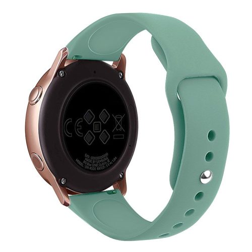 KALEBOL KLB-DKGJ-001 For Huawei Watch GT 4 41mm / Garmin Venu 3S 18mm Silicone Band Watch Strap - Cactus Green