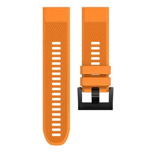 KALEBOL KLB-SJLWGJ-001 For Garmin QuickFit 22mm Wrist Band Adjustable Silicone Strap - Orange